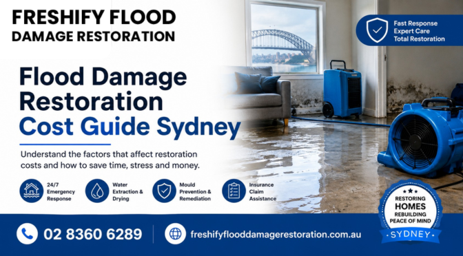 Flood Damage Restoration Cost Guide Sydney