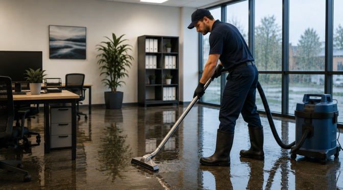 The Business Owner’s Guide to Surviving an Office Flood Without Closing Shop