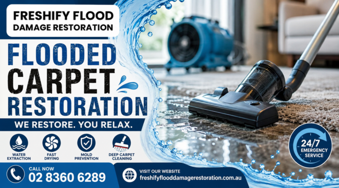 flooded carpet restoration
